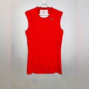 NWOT Nike Pro Hyper Cool Compression Men’s Shirt Training Top Orange Size Xl